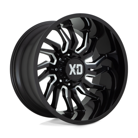 XD858 22X10 6X135 G-BLK MILL -18MM