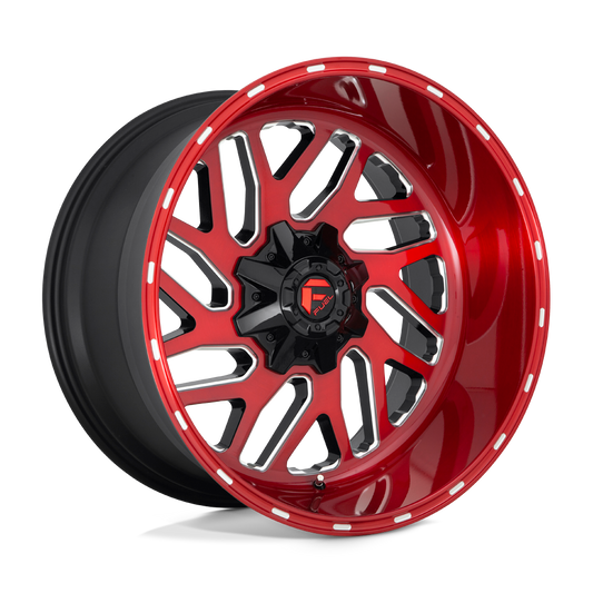 D691 24X12 8X170 BRSH-RED-MIL -44MM
