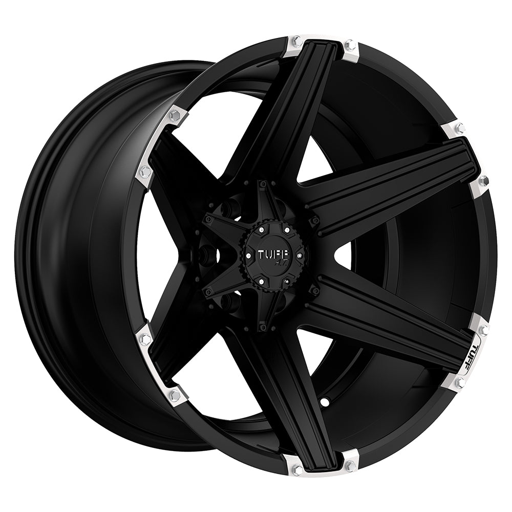 TUT12 22X10 8X170 S-BLK BRSH-INS -25MM