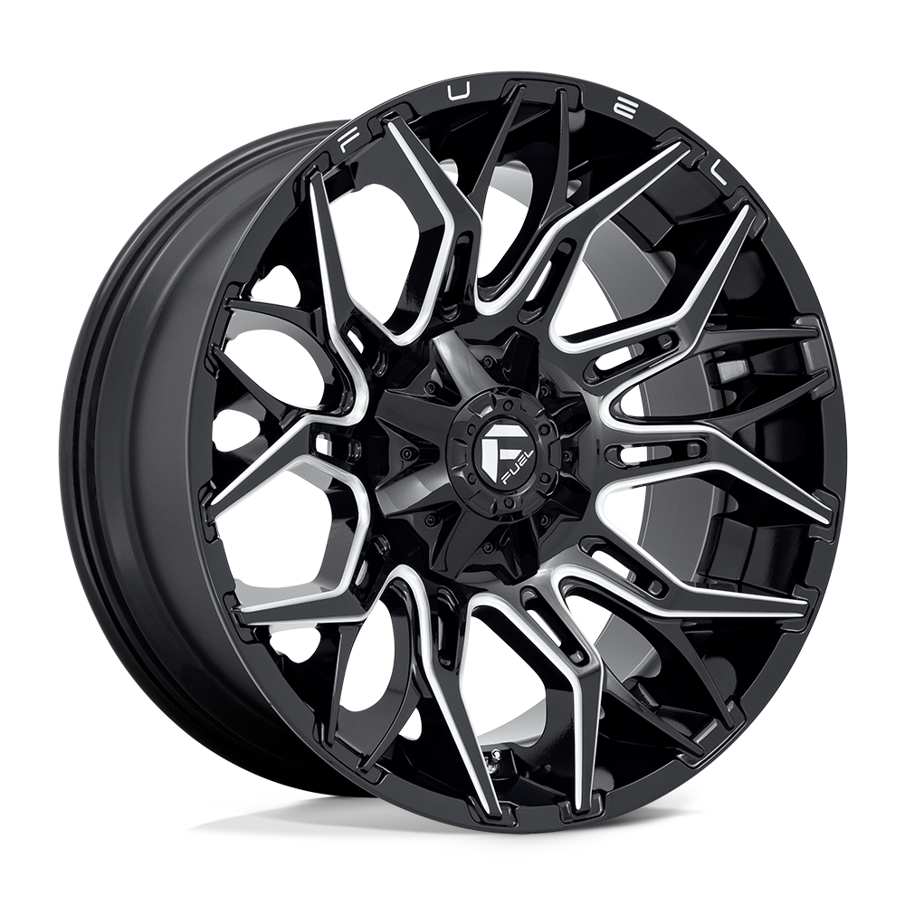 D769 22X10 8X170 G-BLK-MILL -18MM