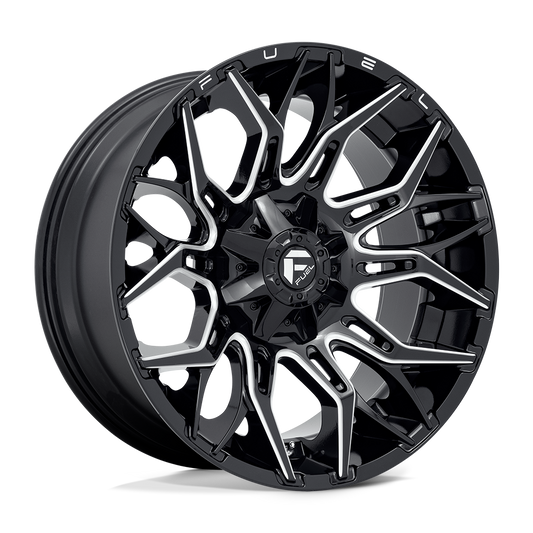 D769 22X10 8X170 G-BLK-MILL -18MM
