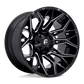 D769 22X12 8X6.5 G-BLK-MILL -44MM