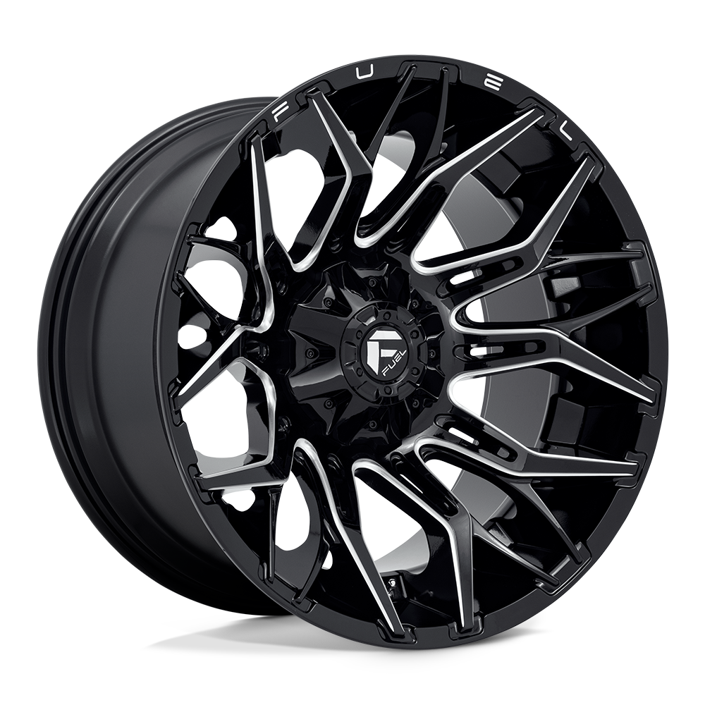 D769 22X12 8X6.5 G-BLK-MILL -44MM