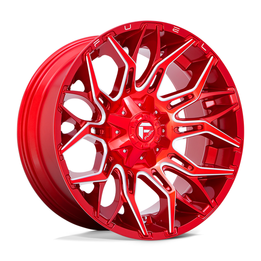 D771 22X10 8X6.5 GL-RED-MILL -18MM