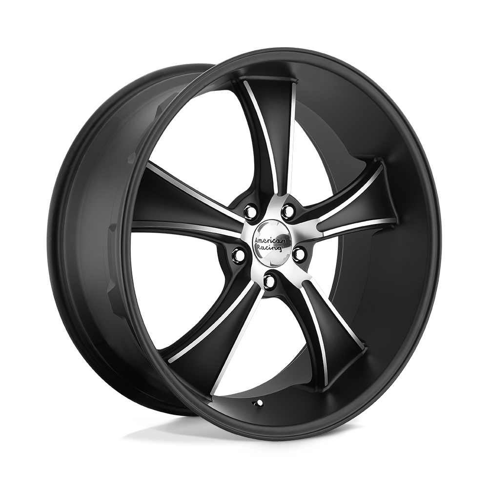 VN805 20X10 5X120 S-BLK MACH 38MM