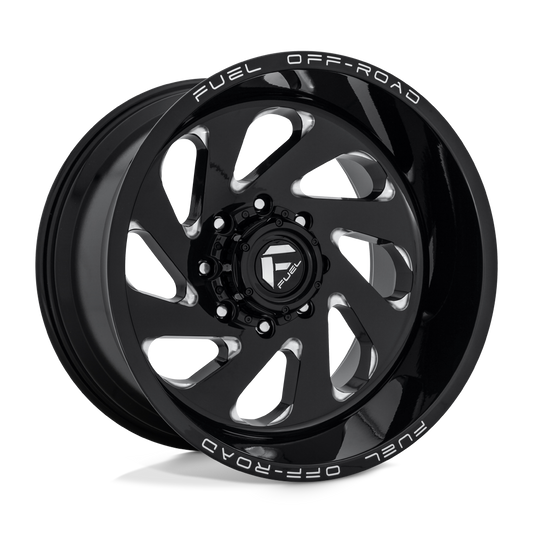 D637 20X10 5X5.5 GL-BLK-MIL -18MM