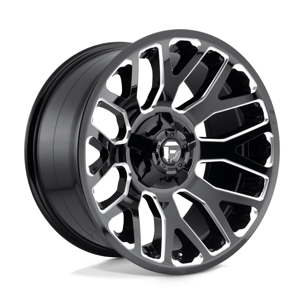 D607 20X9 8X6.5 GL-BLK-MIL 01MM