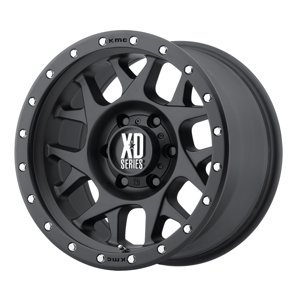 XD127 18X9 5X5.0 S-BLK -12MM