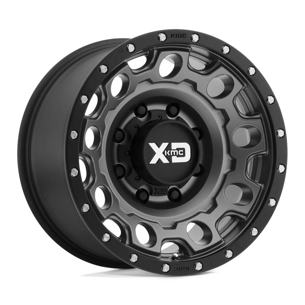 XD129 17X8.5 5X150 M-GRY BLK-RING 34MM