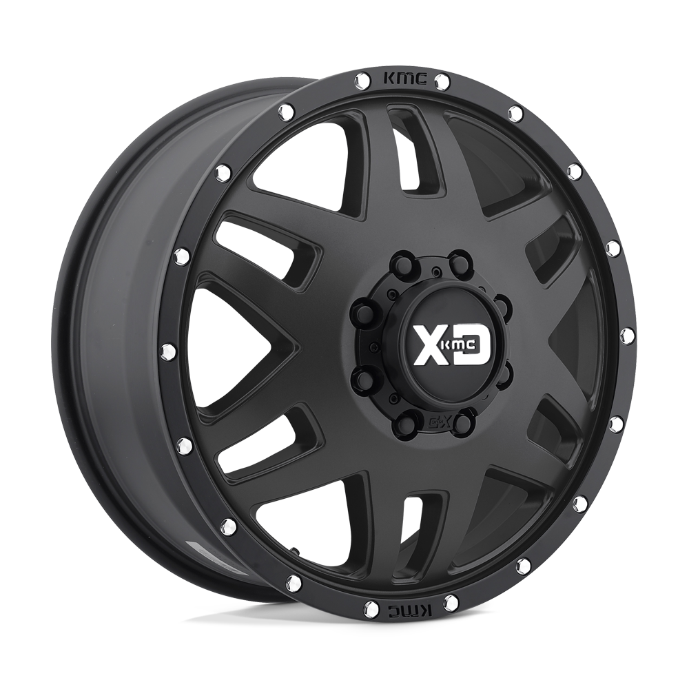 XD130 17X6.5 8X6.5 S-BLK -155MM