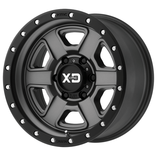 XD133 17X9 5X5.0 S-GRY SBLK-LP -12MM