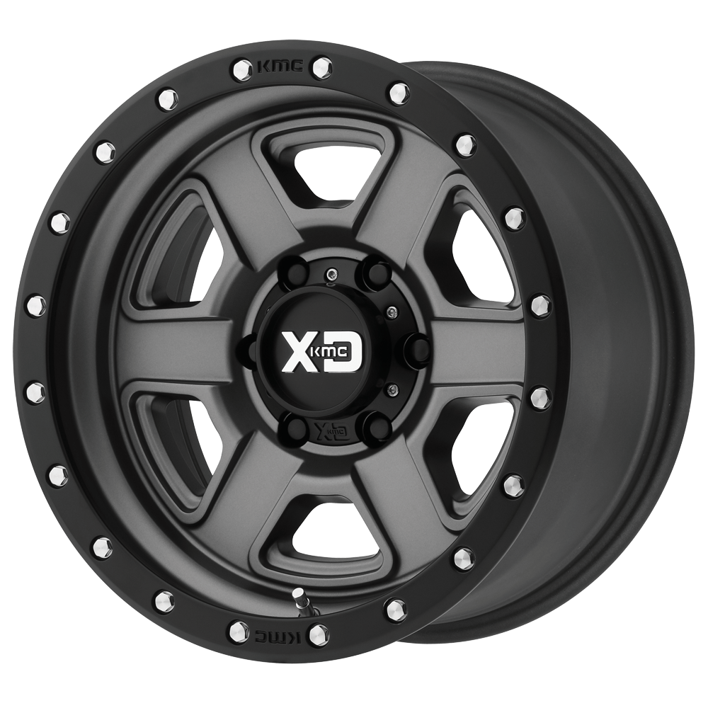 XD133 17X9 6X5.5 S-GRY SBLK-LP -12MM