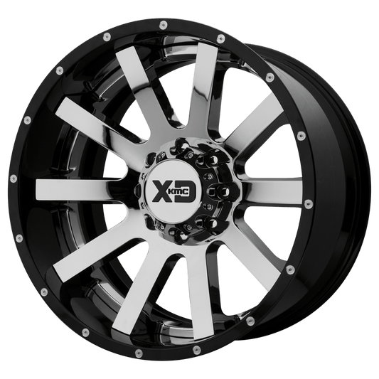 XD200 20X10 5X5.0 CHR BLK MILL LP -18MM