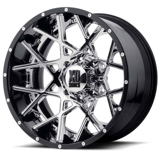 XD203 22X10 6X5.5 CHR BLK MILL LP -18MM