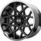 XD203 20X10 6X135 BLK MILL CHR LP -18MM