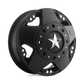 XD775 17X9 5X4.5/4.75 M-BLK -12MM
