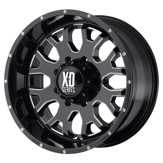 XD808 18X9 5X5.0 G-BLK MILL 00MM