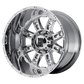 XD809 18X9 5X5.5 CHROME -12MM
