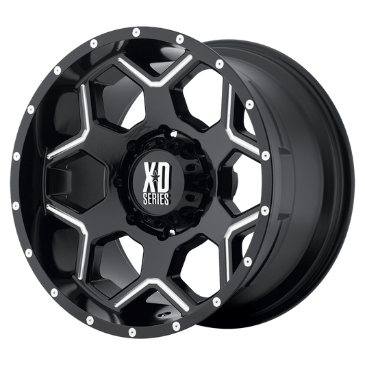 XD812 18X9 5X5.0 G-BLK MILL 18MM