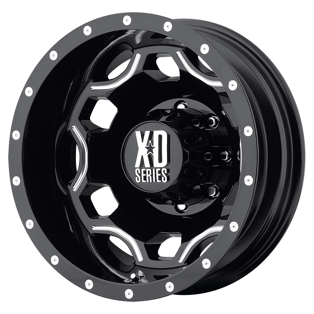 XD814 17X6 8X6.5 G-BLK MILL -134MM