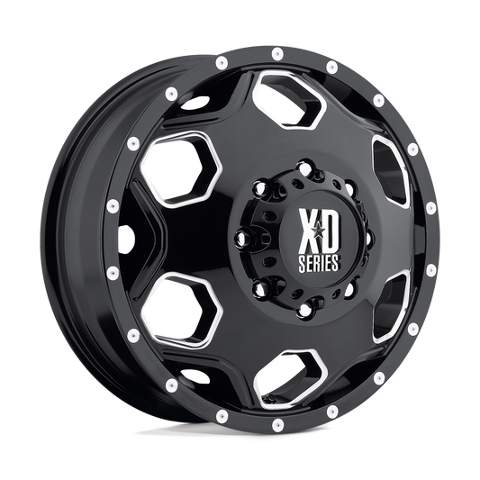XD815 22X8.25 8X6.5 G-BLK MILL 127MM