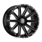 XD818 17X8 5X110 S-BLK MILL SP 35MM