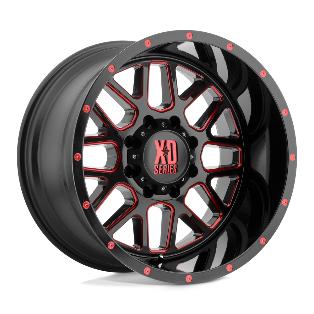 XD820 18X9 5X5.0 S-BLK MILL RTCC -12MM