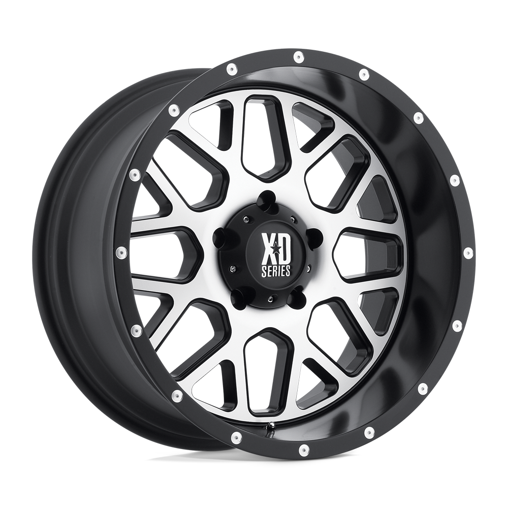 XD820 20X10 8X6.5 S-BLK MACH -24MM