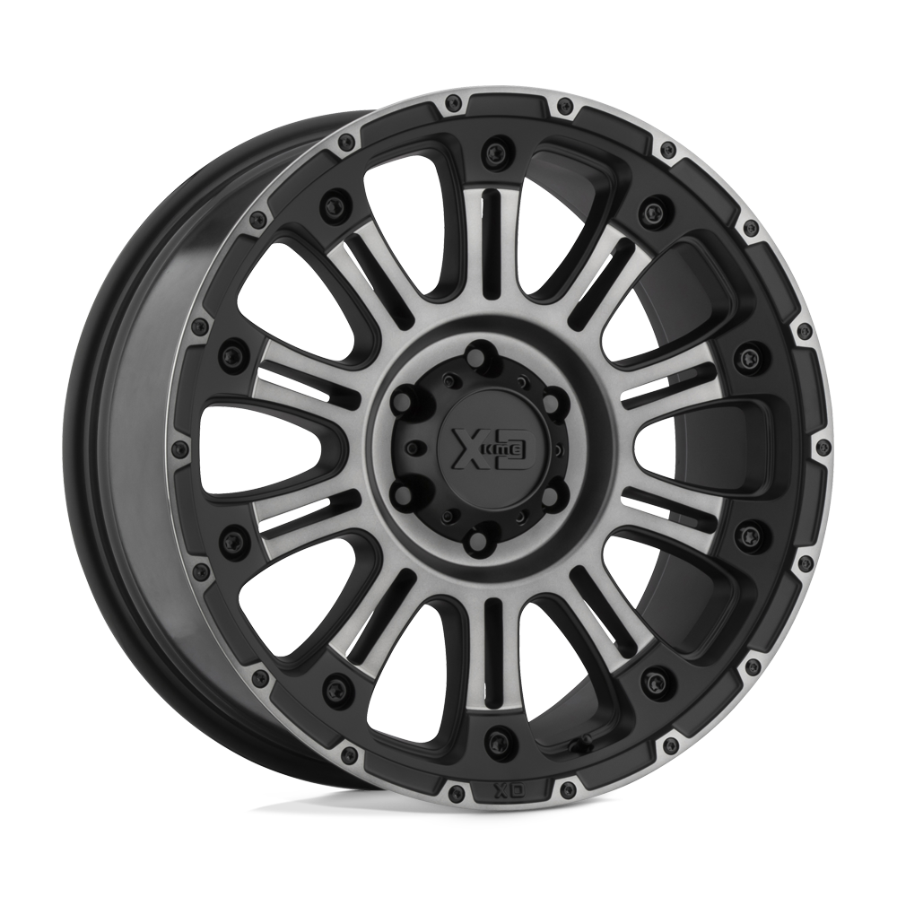 XD829 20X9 8X6.5 S-BLK MACH GTCC -12MM