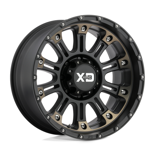 XD829 20X9 8X6.5 S-BLK MACH DTCC 18MM