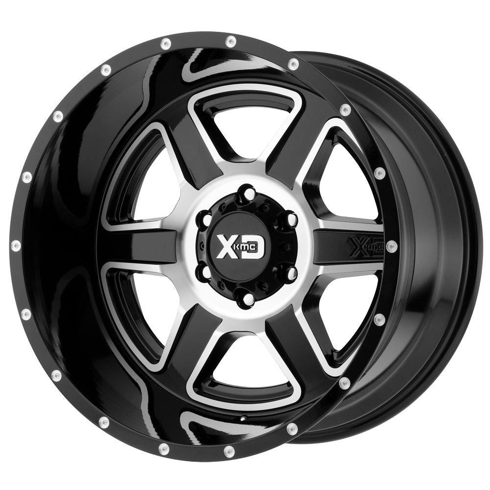 XD832 20X12 8X6.5 G-BLK MACH -44MM