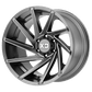 XD834 20X12 8X6.5 S-GRY MILL -44MM