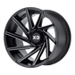 XD834 22X10 8X6.5 S-BLK MILL -18MM