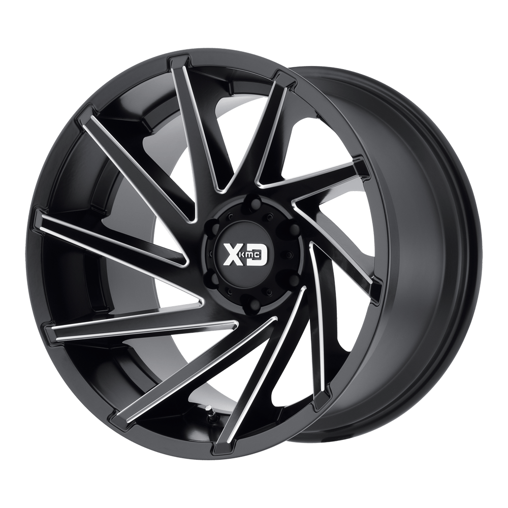 XD834 22X10 8X6.5 S-BLK MILL -18MM