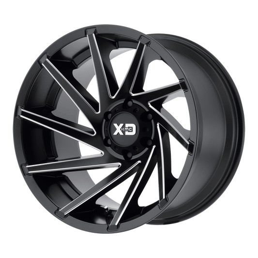 XD834 22X10 8X6.5 S-BLK MILL -18MM
