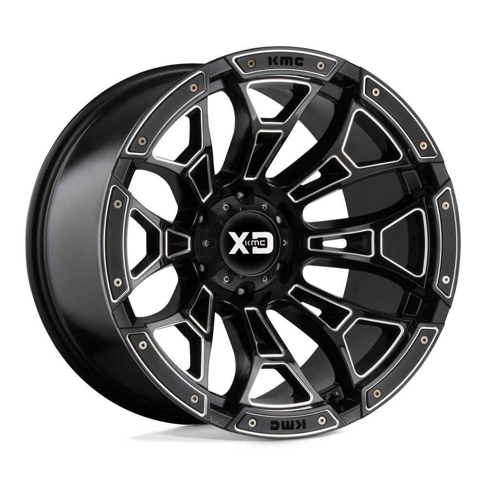 XD841 20X12 8X6.5 G-BLK MILL -44MM