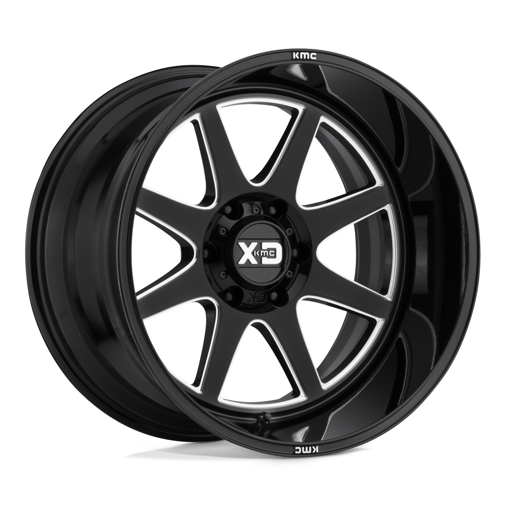 XD844 22X12 8X6.5 G-BLK MILL -44MM