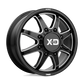 XD845 22X8.25 8X6.5 G-BLK MILL 105MM