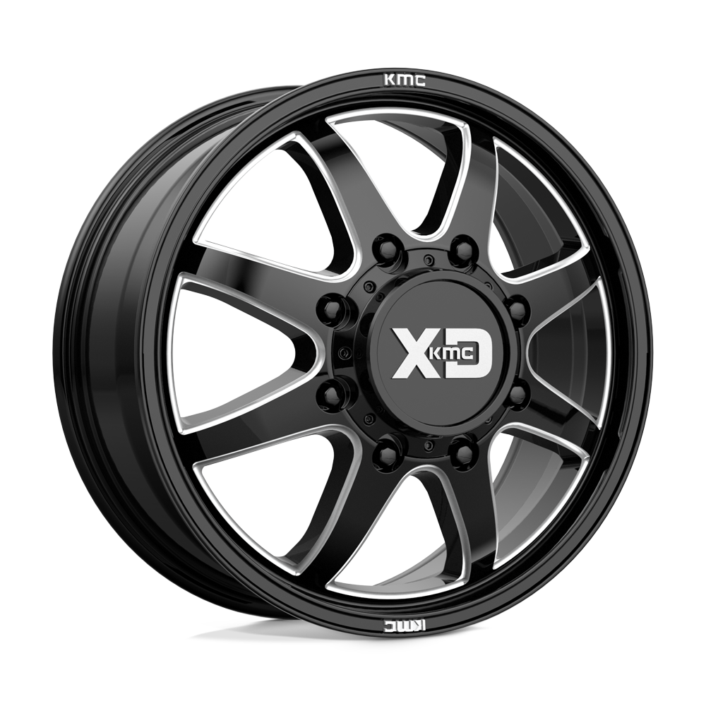 XD845 22X8.25 8X6.5 G-BLK MILL 105MM