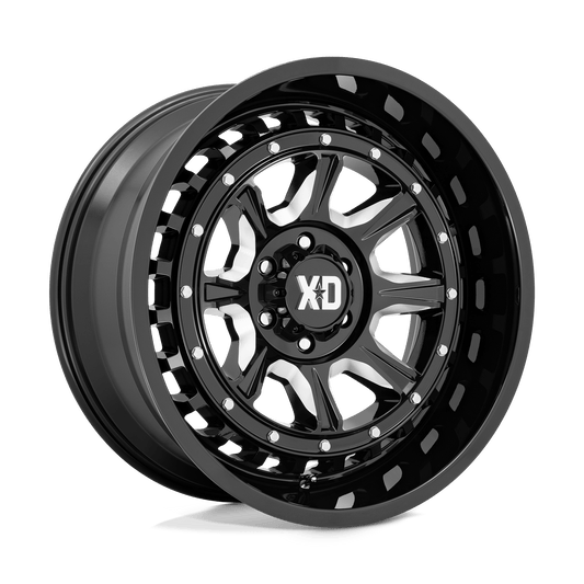 XD866 22X10 5X5.0 G-BLK-MILL -18MM