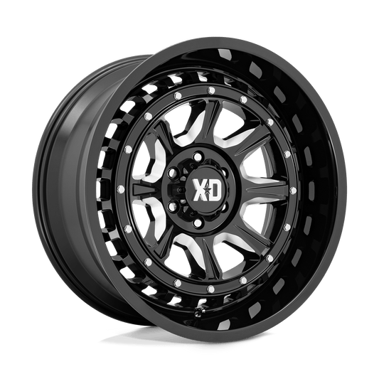 XD866 20X10 8X170 G-BLK-MILL -18MM