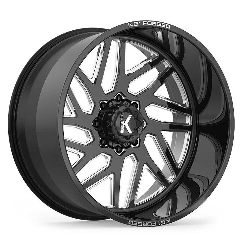 YAZ 26X14 8X170 ET -76 CB 125.1 GLOSS BLACK MILLED