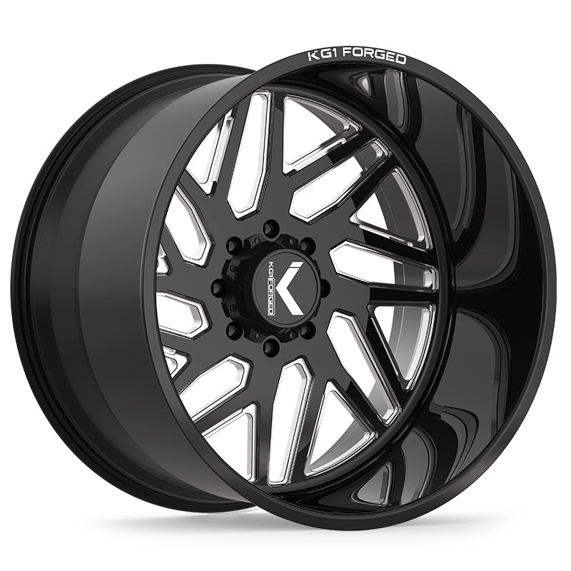 YAZ-N 28X16 8X170 ET -101 CB 125.1 GLOSS BLACK MILLED