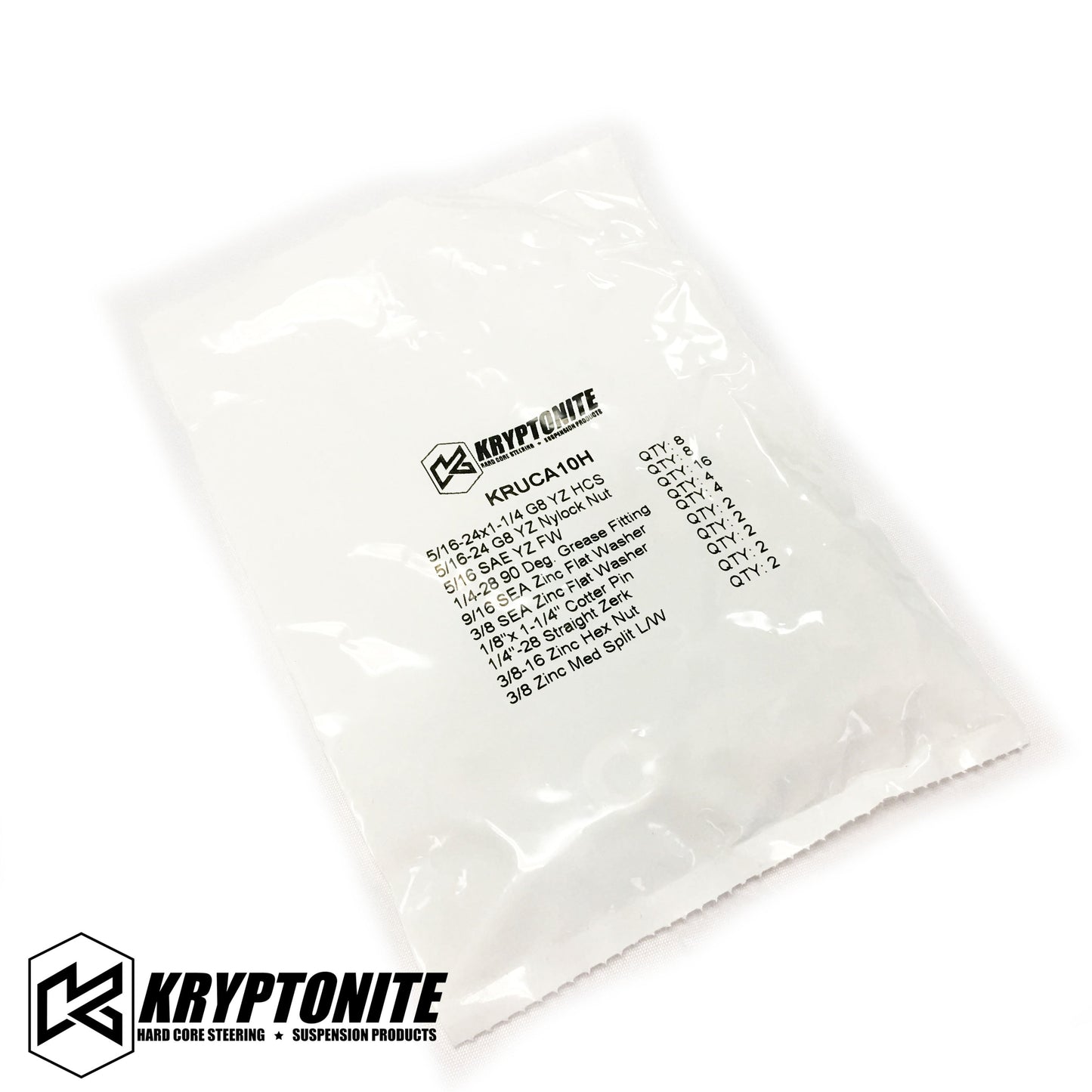 KRYPTONITE UPPER CONTROL ARM HARDWARE KIT