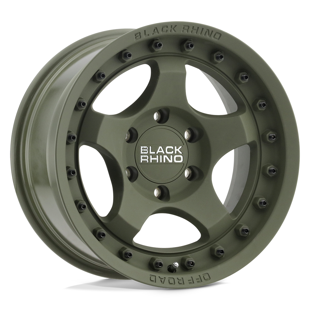 BRBTM 18X9 5X5.0 OD-GRN -12MM