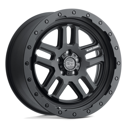 BRBTW 18X8 5X5.0 TXT-M-BLK 30MM