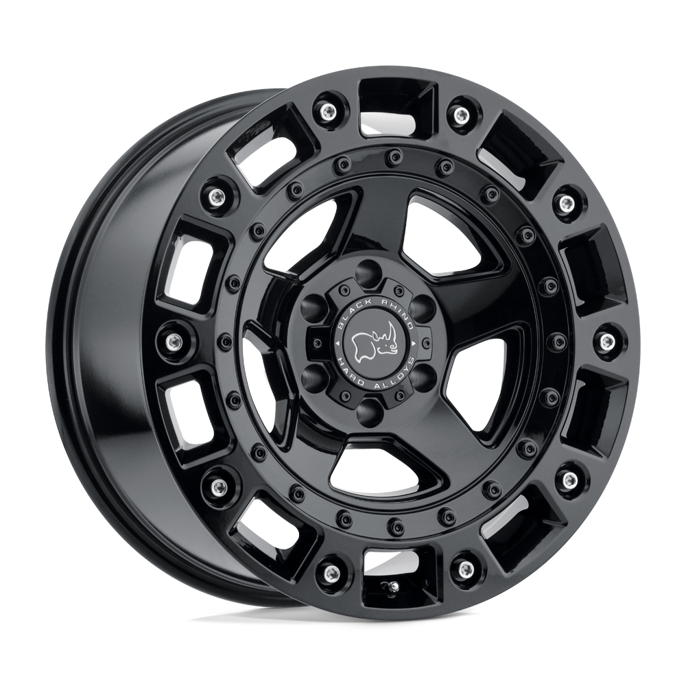 BRCNC 17X9.5 5X5.5 G-BLK-SSBLT 0MM
