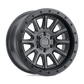 BRDGR 17X8.5 5X5.5 GUN-BLK 0MM