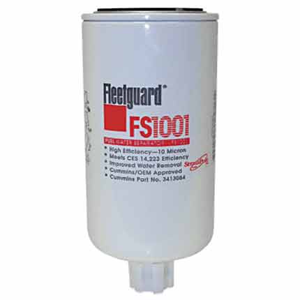 Fleetguard FS1001 Fuel/Water Separator - Spin-On