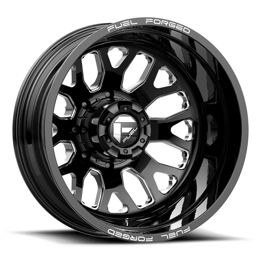 D19 22X8.25 8X200 GL-BLK-MIL -202MM